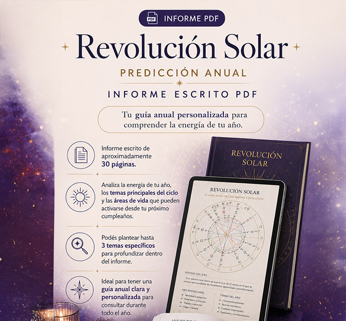 Revolucion Solar - Predicción Anual - Informe Escrito PDF